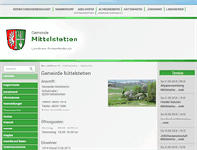 Tablet Screenshot of mittelstetten.de